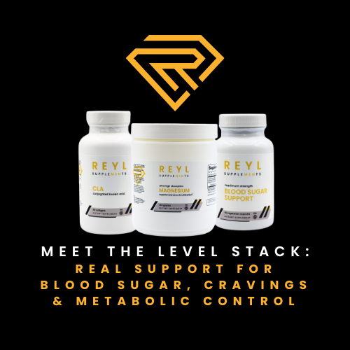 Meet the LEVEL Stack: Real Support for Blood Sugar, Cravings & Metabolic Control