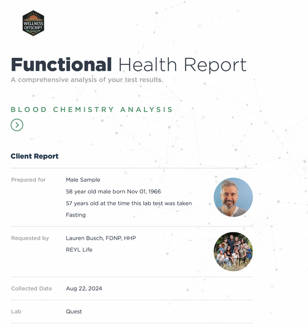 Men's Complete Panel: Comprehensive Bloodwork